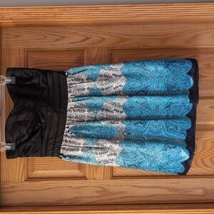 Strapless dress, size 11/12